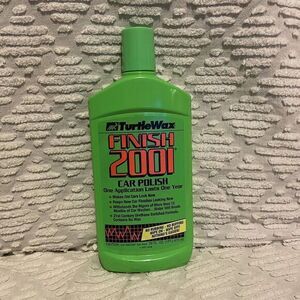 Vintage (1997) Turtle Wax‎ Finish 2001 Car Polish Hard To Find - 90% Full